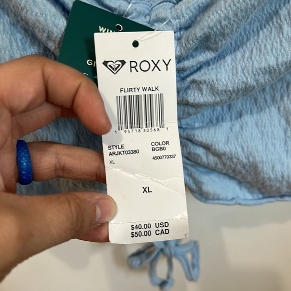 NWT Roxy Crop Top - Picture 3 of 4